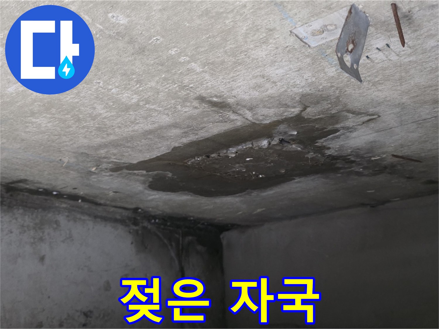콘크리트 젖은 자국 - 남양주 오남 누수
