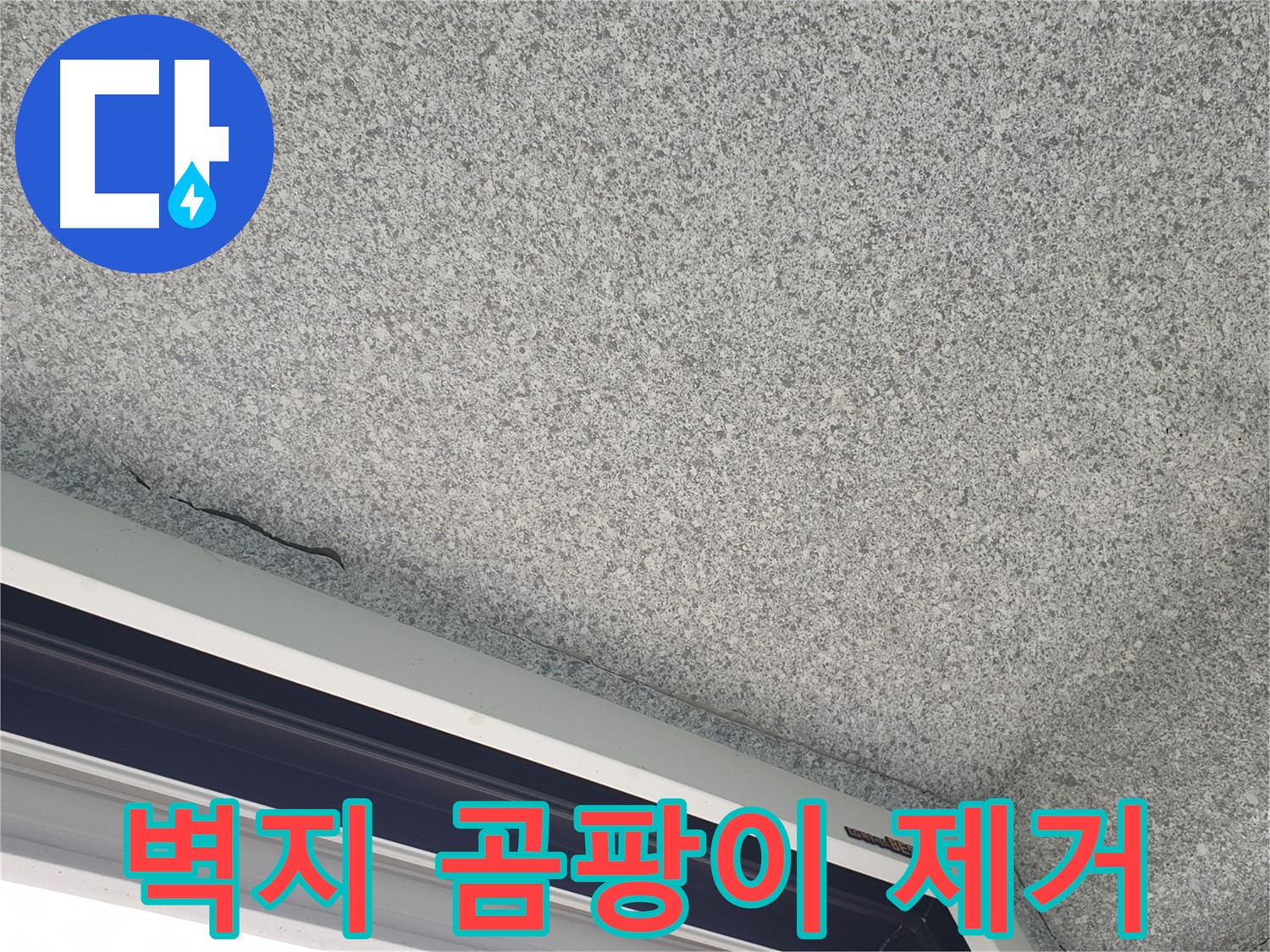 벽지 곰팡이 제거 및 방지 시공 - 쾌적한 환경