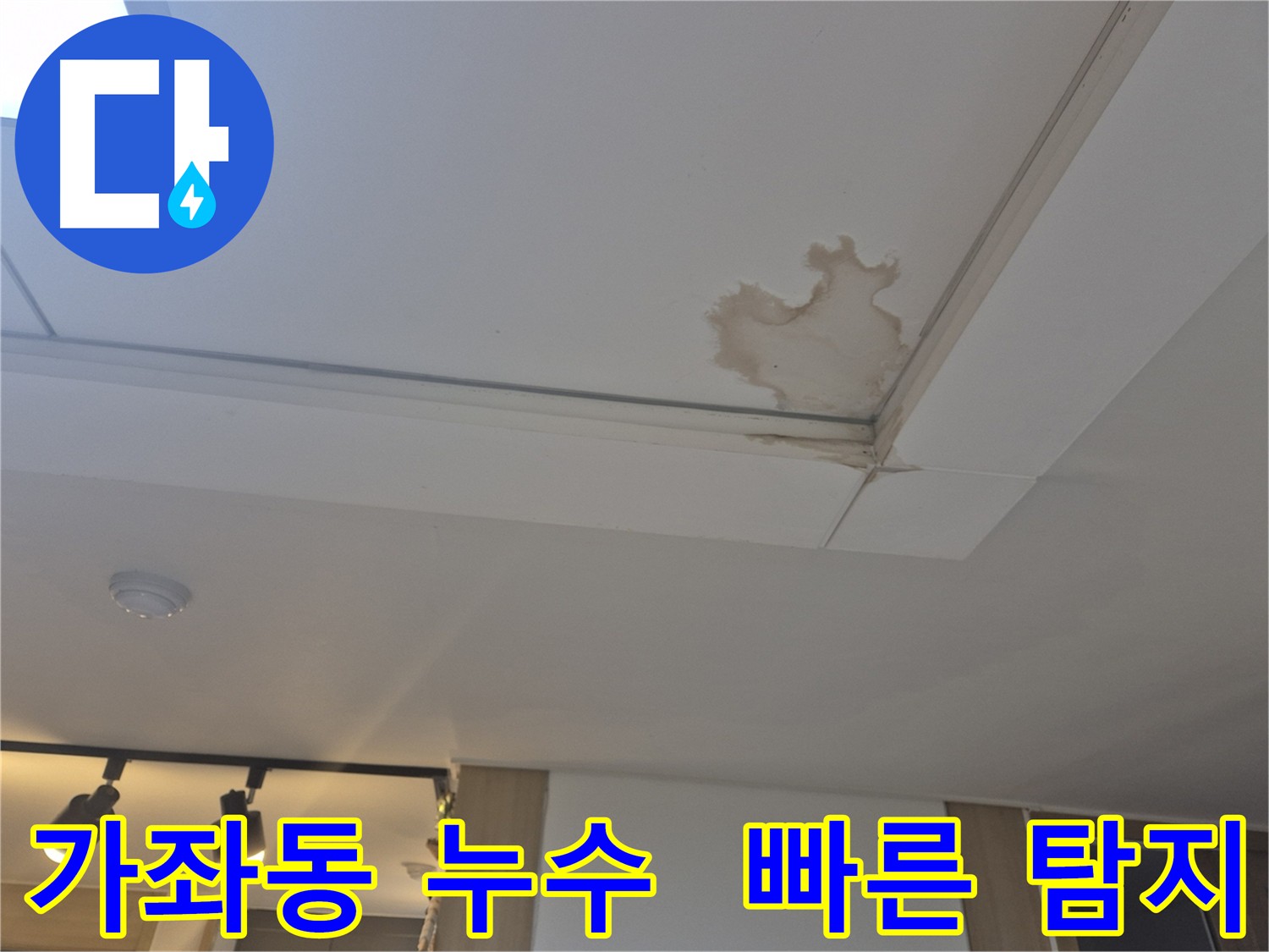 가좌동 천장 누수 - 24시간 긴급 출동 서비스로 신속한 누수 탐지 및 보수