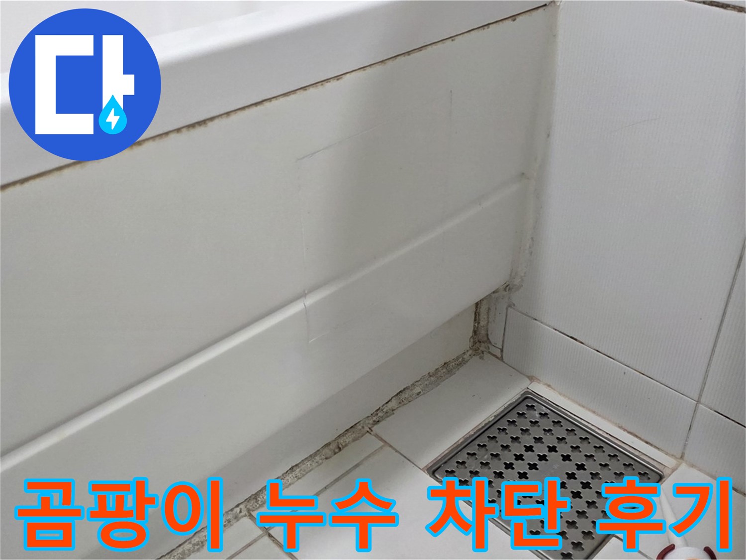 고양시 일산서구 가좌동 욕조 곰팡이 누수 완벽 차단 시공