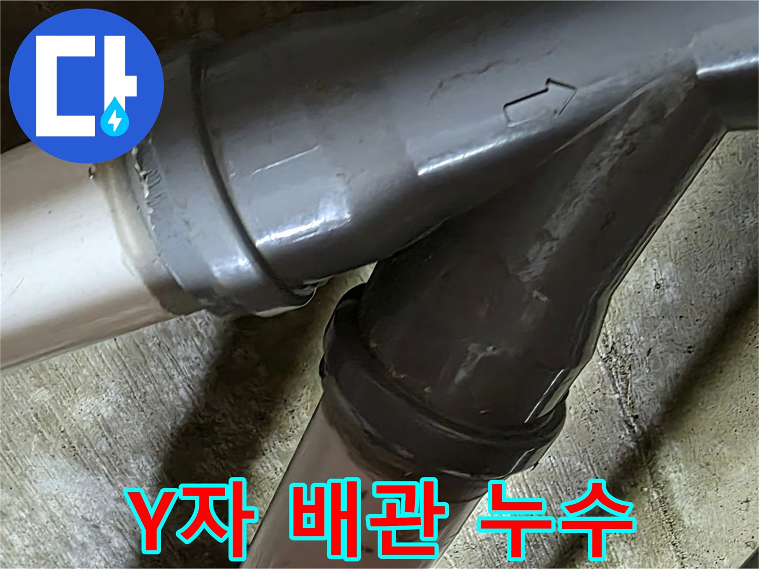 남양주 화도읍 창현리 두산아파트 Y자 배관 누수 - 누수탐지부터 완벽한 교체까지 책임지는 전문가의 손길!