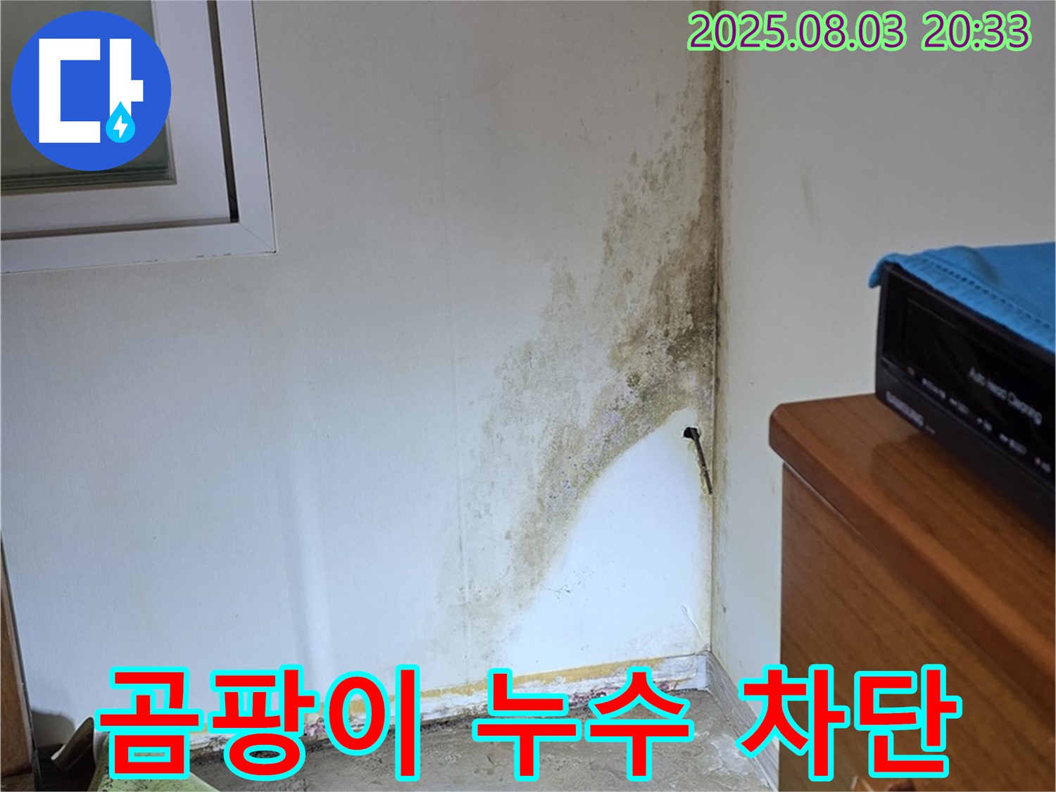 종로구 필운동 곰팡이 누수 완벽 차단 성공 - 쾌적한 주거 환경으로!