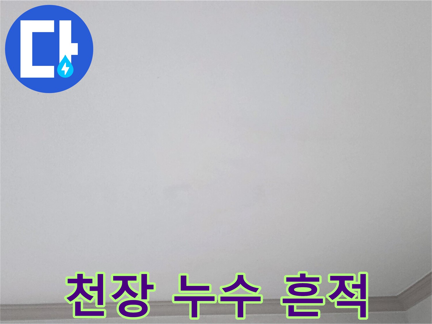 인천 논현동 논현주공1단지 아파트 천장 누수 - 누수 흔적 발견 및 정밀 원인 진단