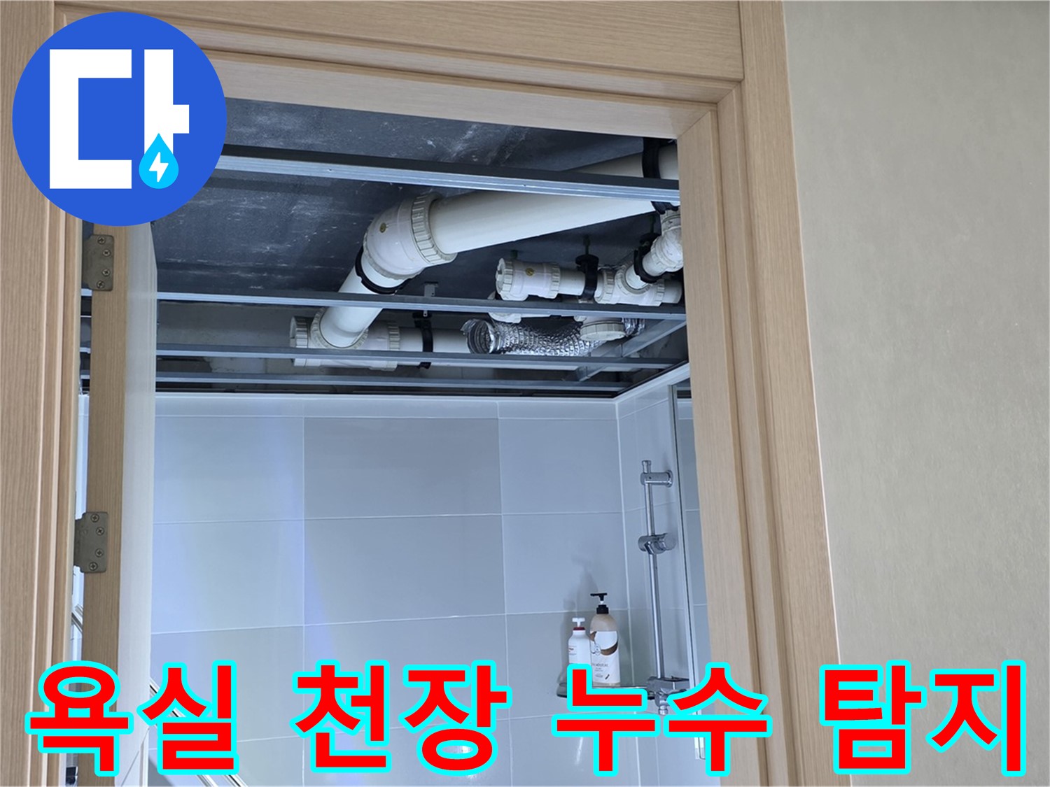 양주 옥정 율정마을 아파트 욕실 천장 누수 - 정확한 누수 원인 탐지와 신속한 해결