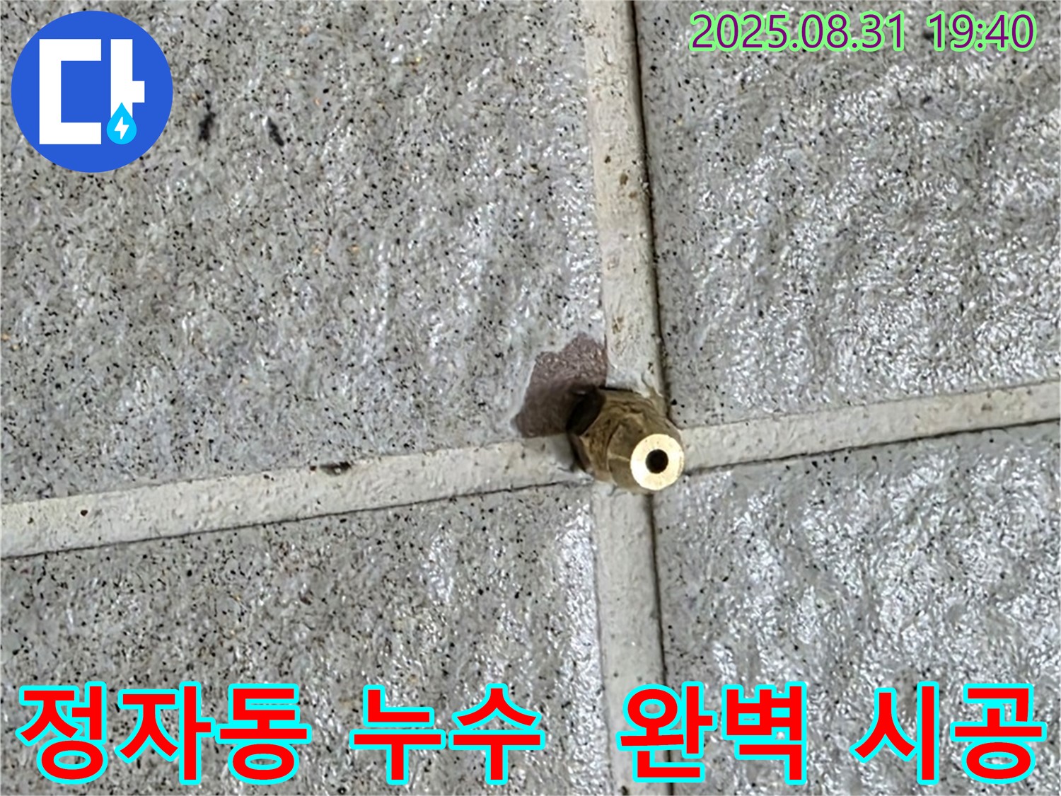 분당 정자동 누수 - 누수탐지부터 완벽 시공까지!