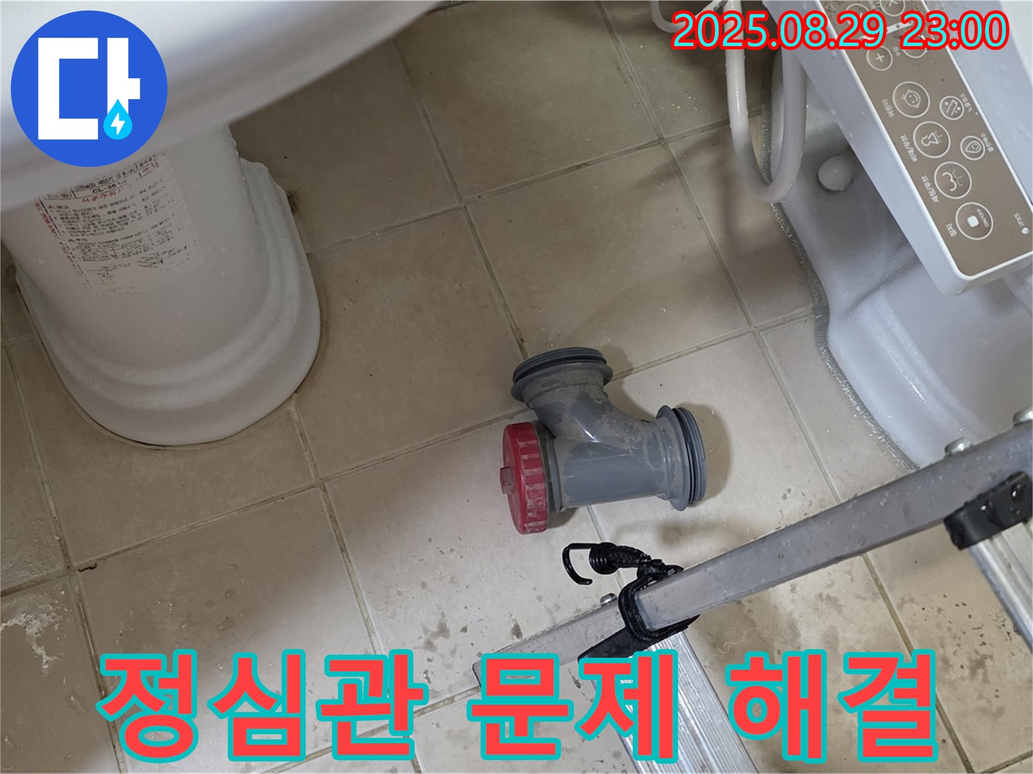 양주 백석 서광아파트 - 변기 누수, 정심관 문제 신속하게 해결