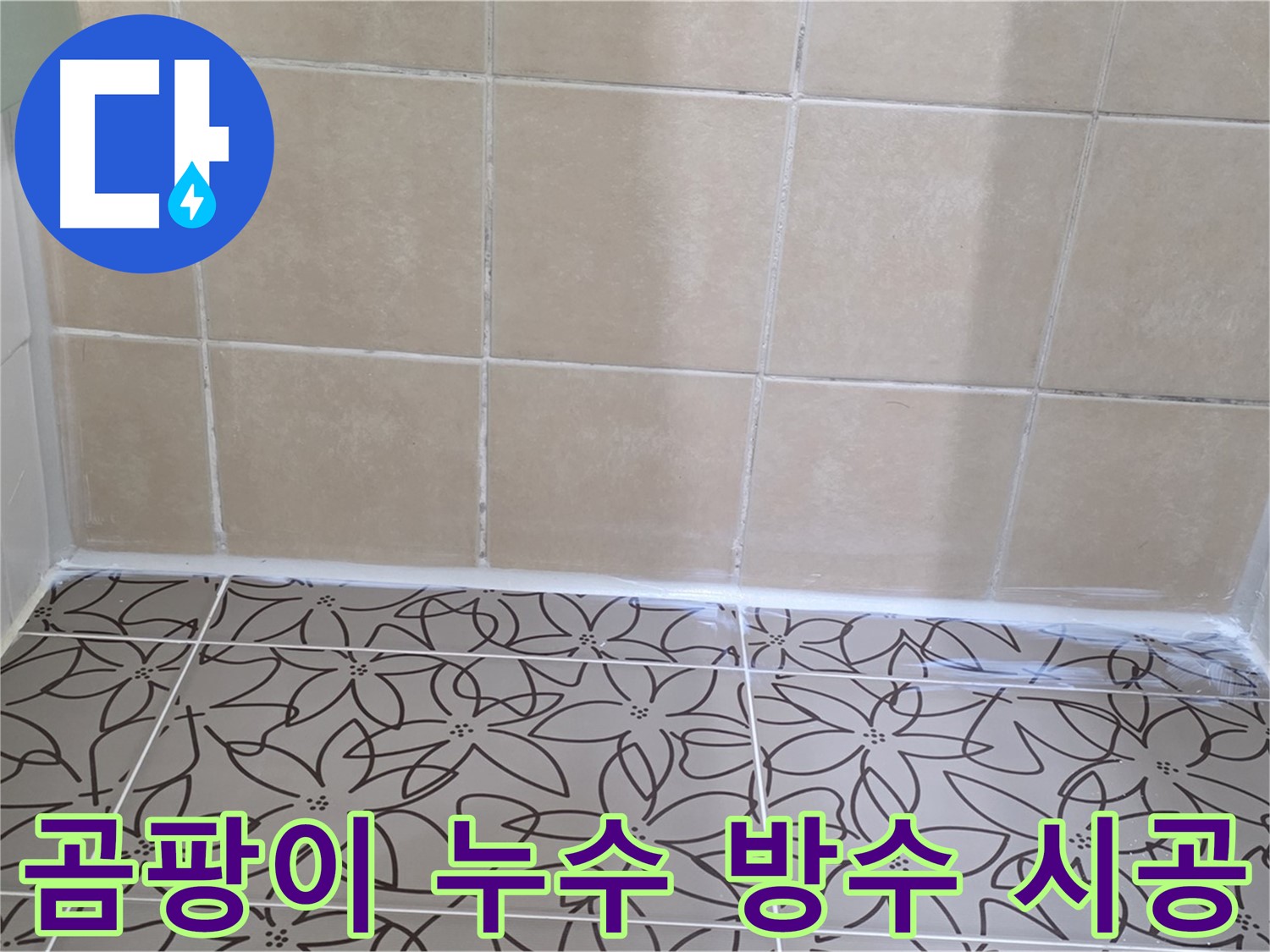 양주 서광아파트 욕실 누수 - 곰팡이 문제와 누수 해결, 확실한 방수 시공으로 해결