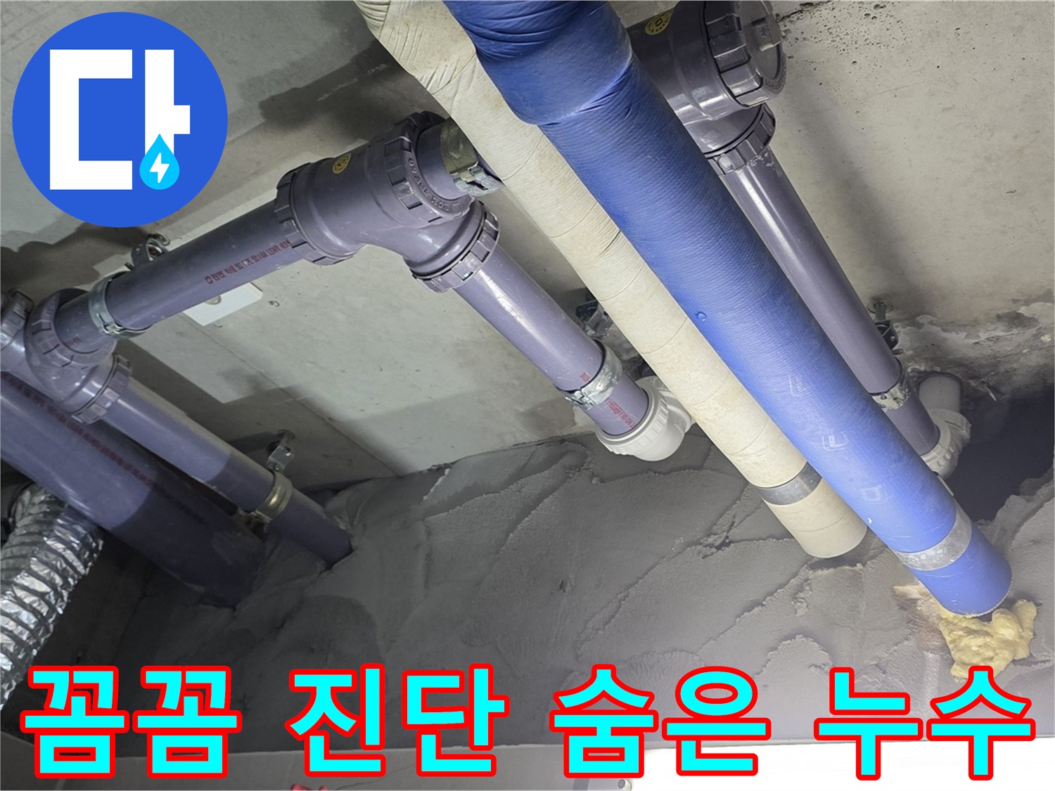 분당 누수 - 꼼꼼한 진단으로 숨은 누수까지 완벽하게 탐지