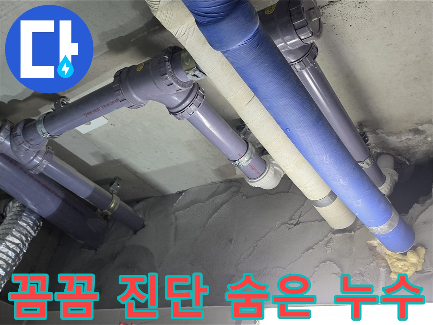 분당 누수 - 꼼꼼한 진단으로 숨은 누수까지 완벽하게 탐지