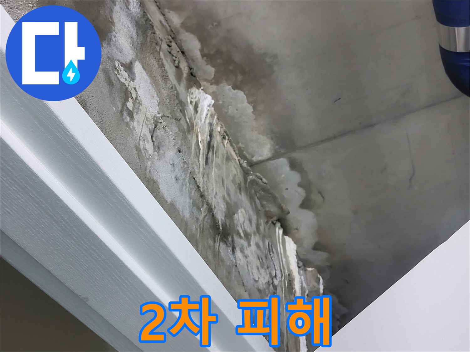 분당 운중동 산운마을 - 콘크리트 누수 - 백화현상 - 2차 피해 유발