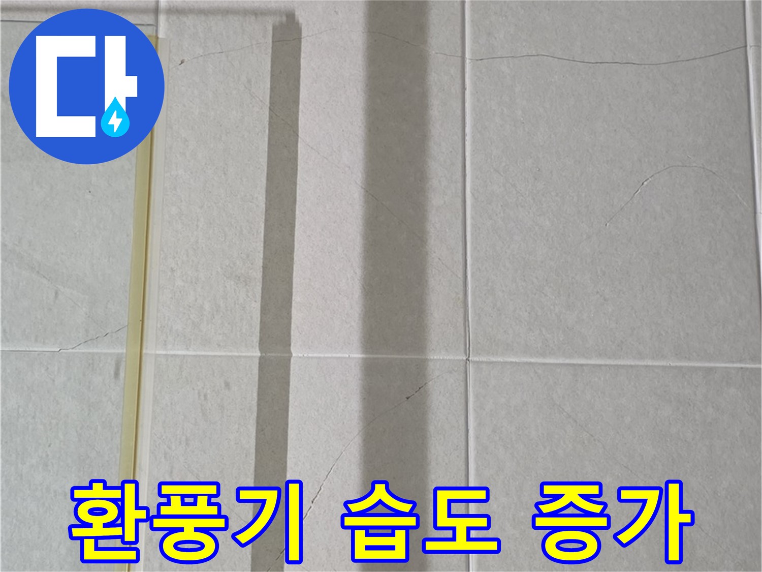 분당 운중동 샤워부스 - 벽면 타일 틈새 누수, 환풍기 미작동으로 인한 습도 증가