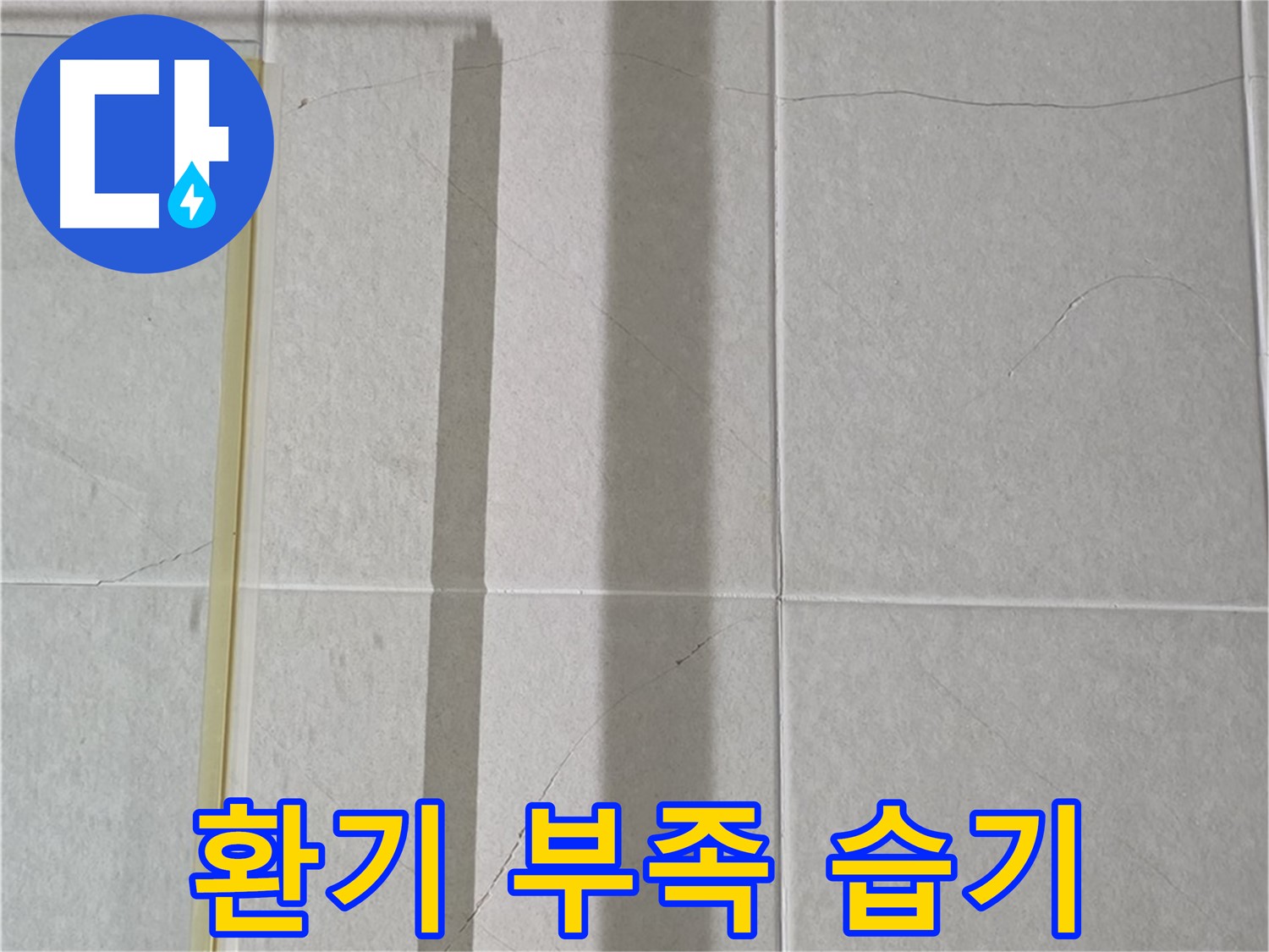 운중동 산운마을 샤워부스 - 벽면 타일 틈새 누수, 욕실 환기 부족으로 인한 습기 문제