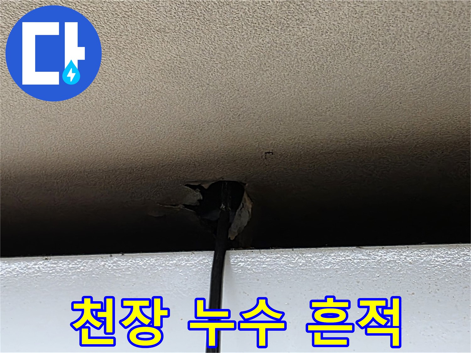 장안동 아파트 천장 누수 - 누수 흔적 확인 및 원인 파악