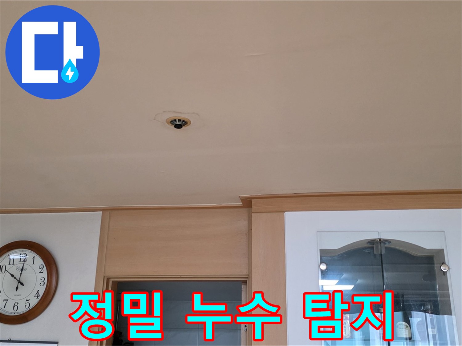정밀 누수 탐지 - 최첨단 장비 사용