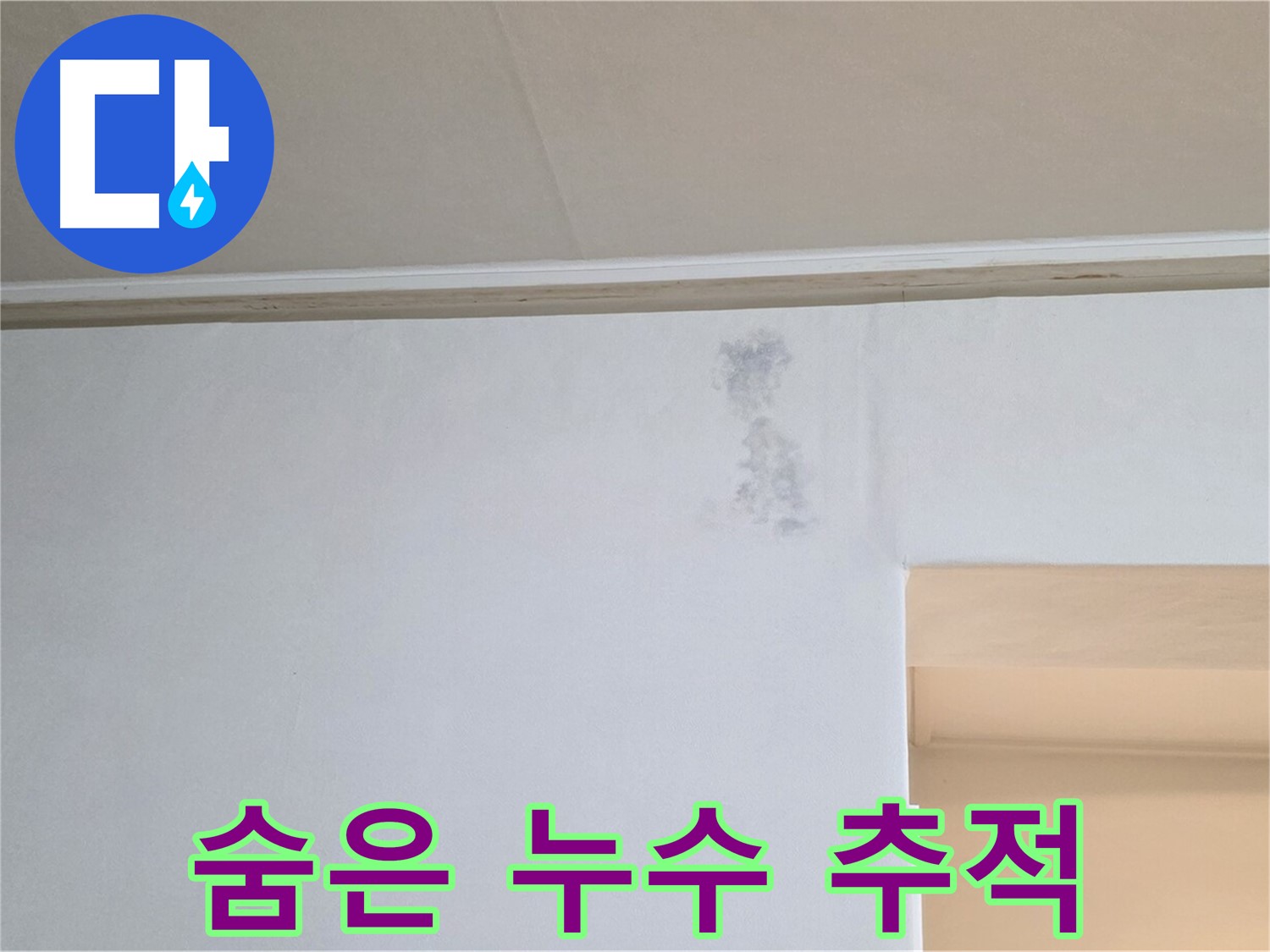 벽 속 숨은 누수 경로 추적 - 젖은 벽지 원인