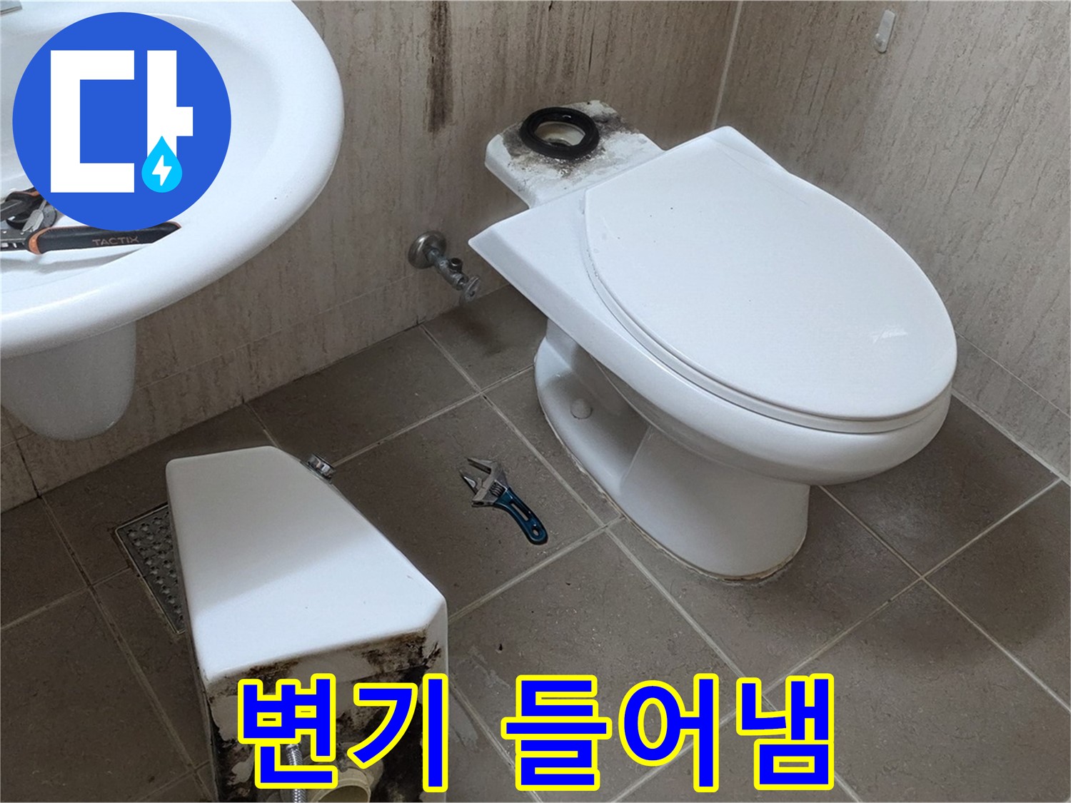 포천 일동 변기 누수 - 변기 들어내고 꼼꼼 점검!