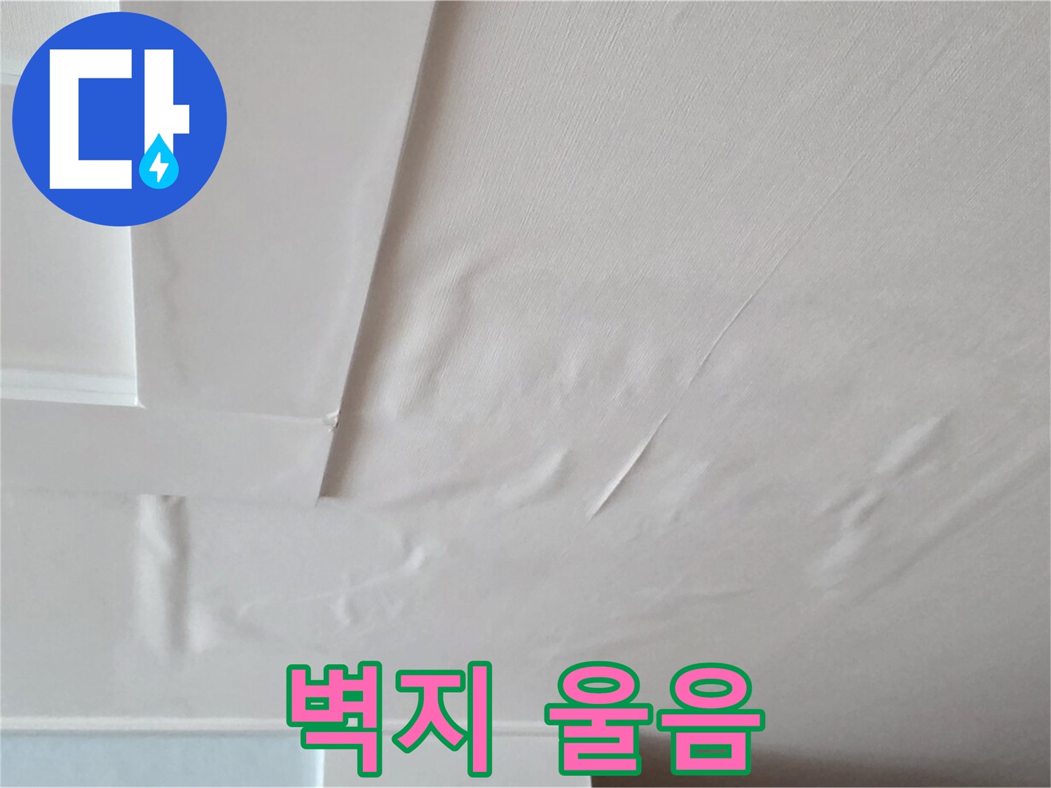포천 일동 아파트 천장 누수 - 벽지 울음과 곰팡이 서식 - 알레르기 유발