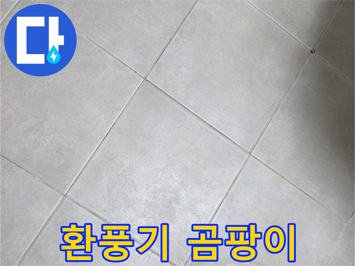 욕실 환풍기 주변 곰팡이 - 습기와 누수 의심