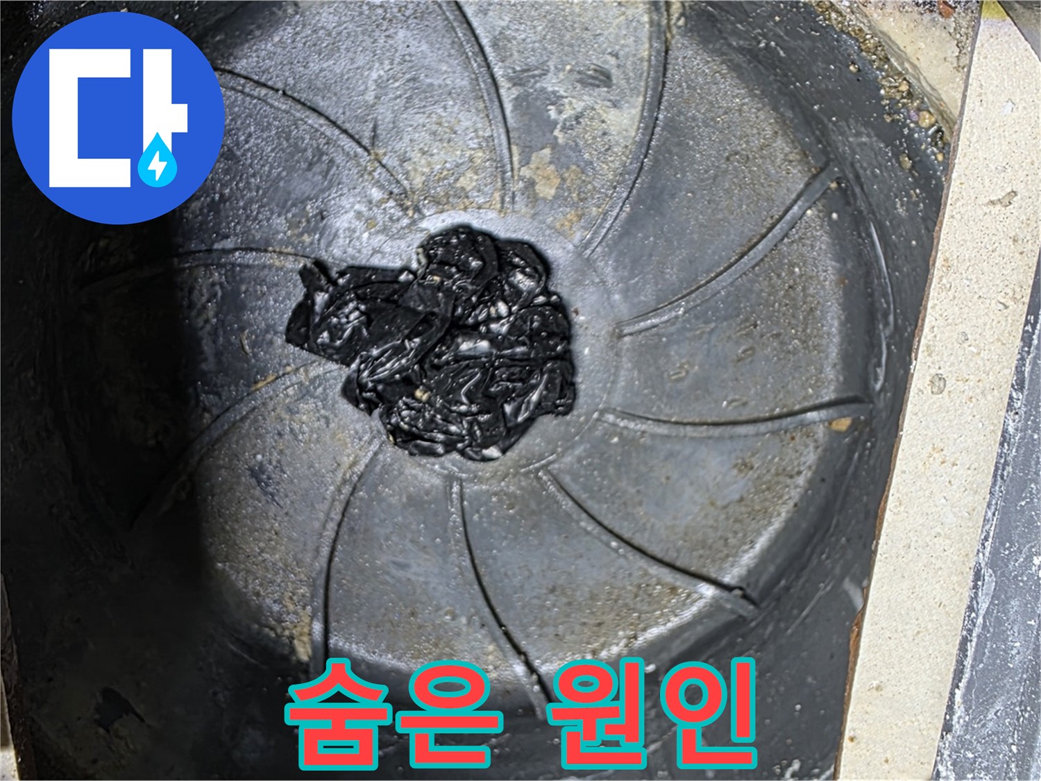 천장 석회 - 숨겨진 누수 원인 발견!