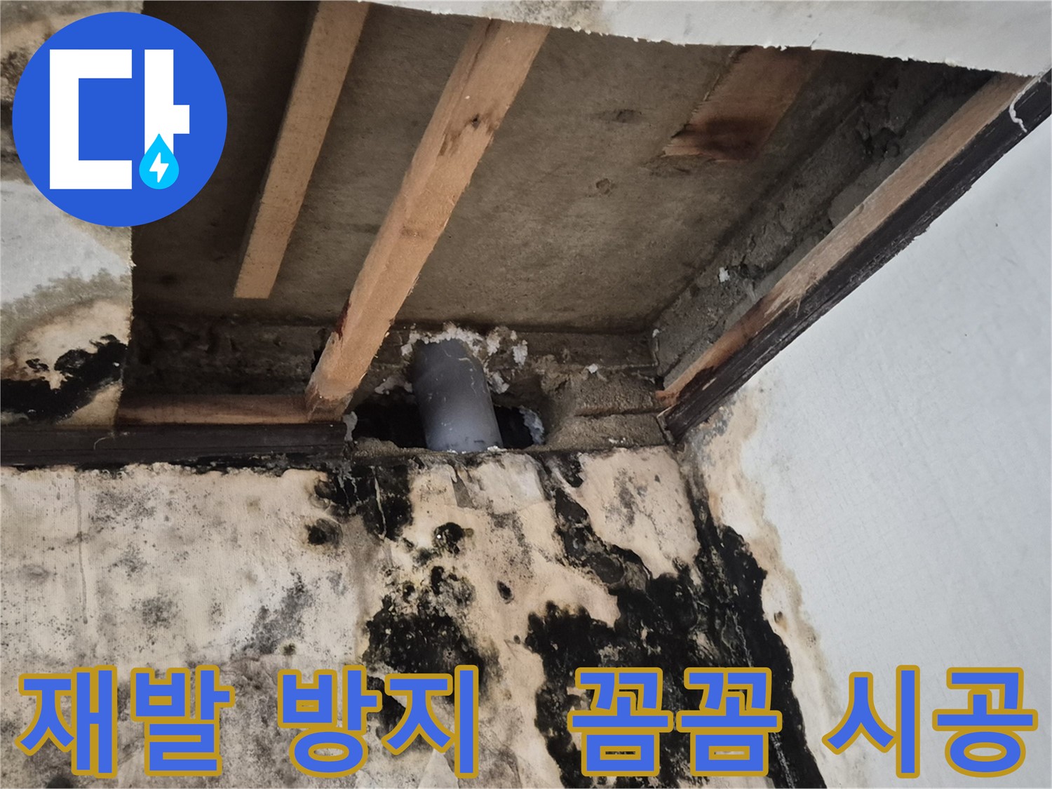 누수 재발 방지 - 꼼꼼한 시공으로 확실하게