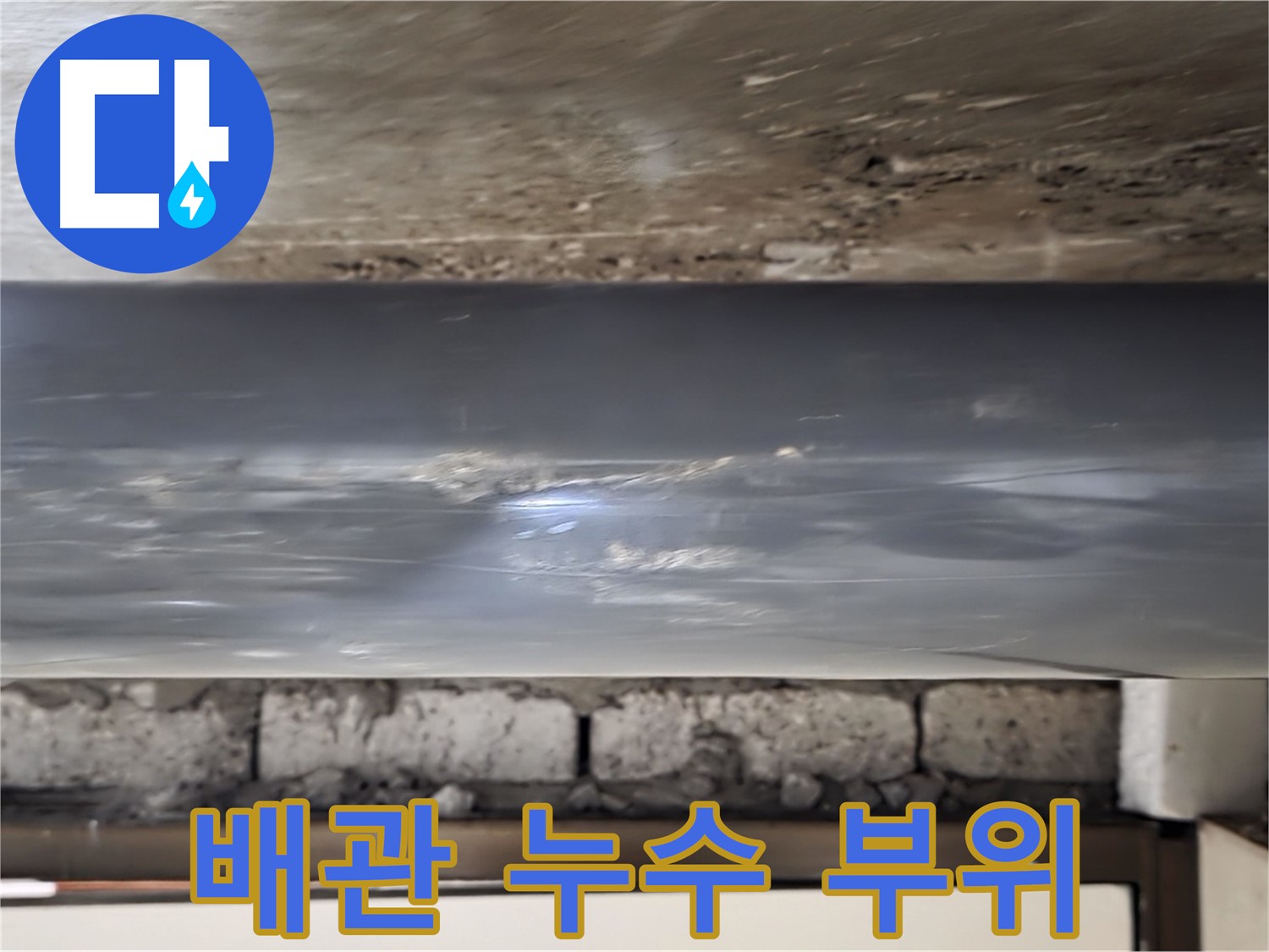 배관 누수 부위 확인 - 누수탐지 전문가의 꼼꼼한 점검.