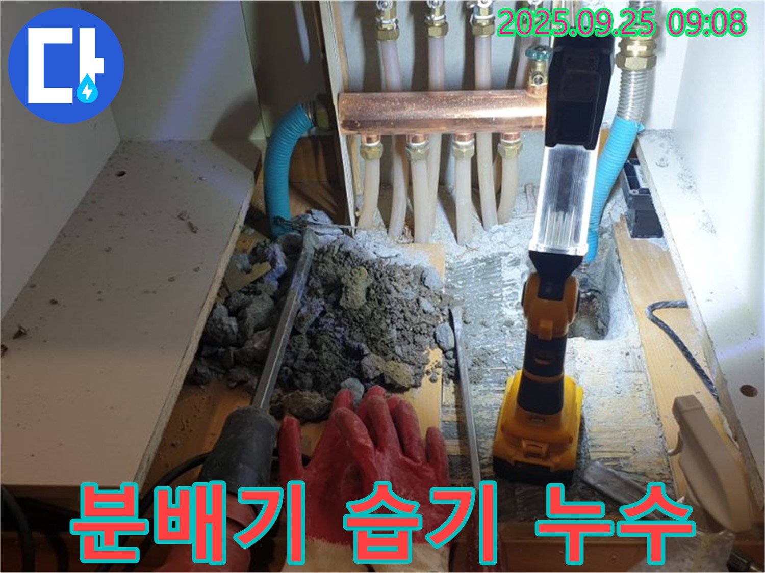 양주 백석읍 홍죽리 분배기 주변 습기 - 누수 가능성을 의심하고 전문가의 정확한 진단을 받아보세요.