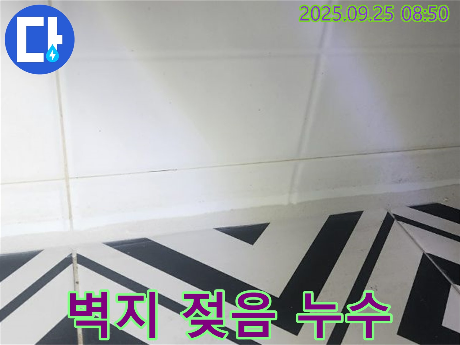 양주시 백석읍 오산리 벽지 젖음 누수 - 긴급 확인 및 신속 대응