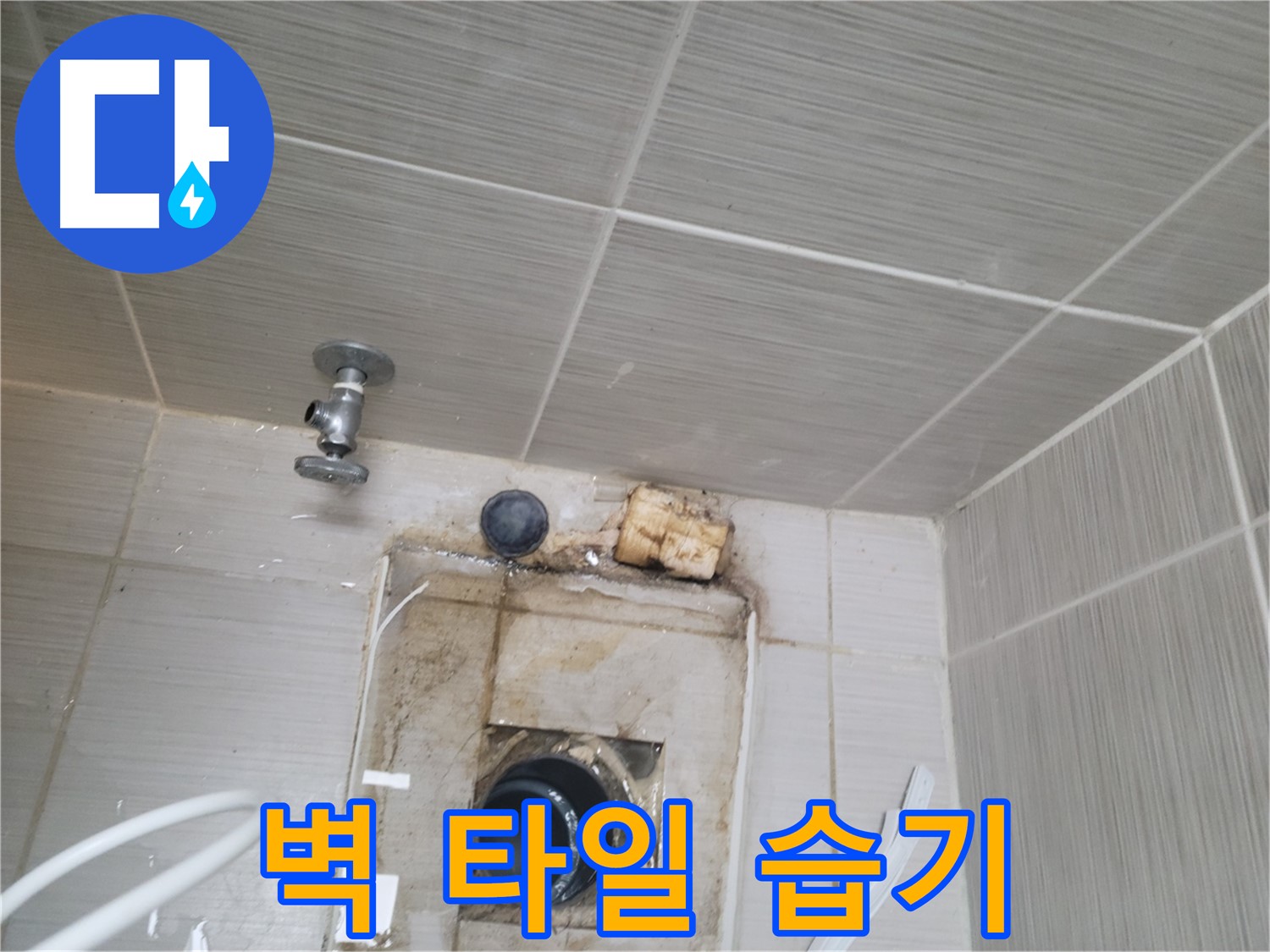 동두천 신창비바패밀리-2단지 벽 타일 주변 습기로 인한 누수 의심