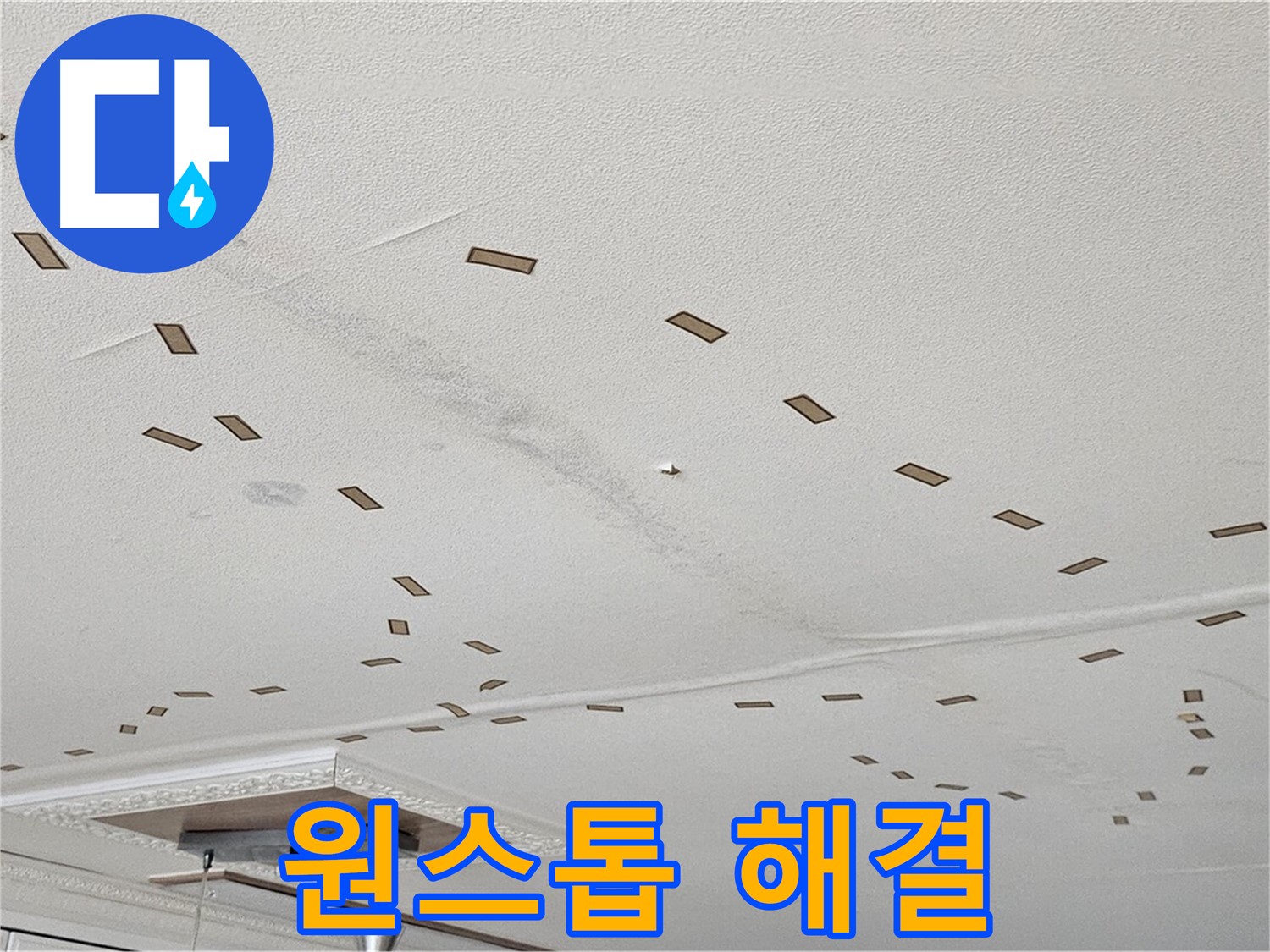 도봉구 현대시티 아파트 - 천장 누수 문제, 저희가 원스톱으로 해결해 드립니다.