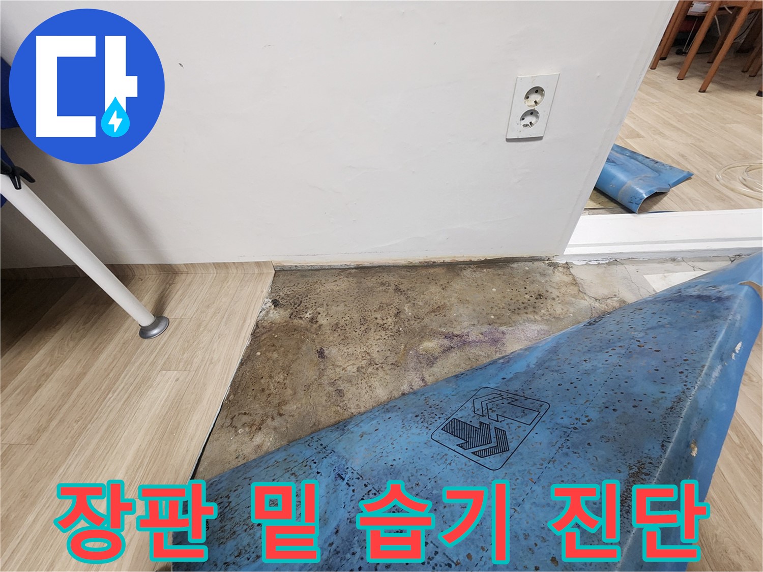 공릉동 빌라 누수 - 장판 밑 습기 발견 - 꼼꼼한 누수 진단 진행