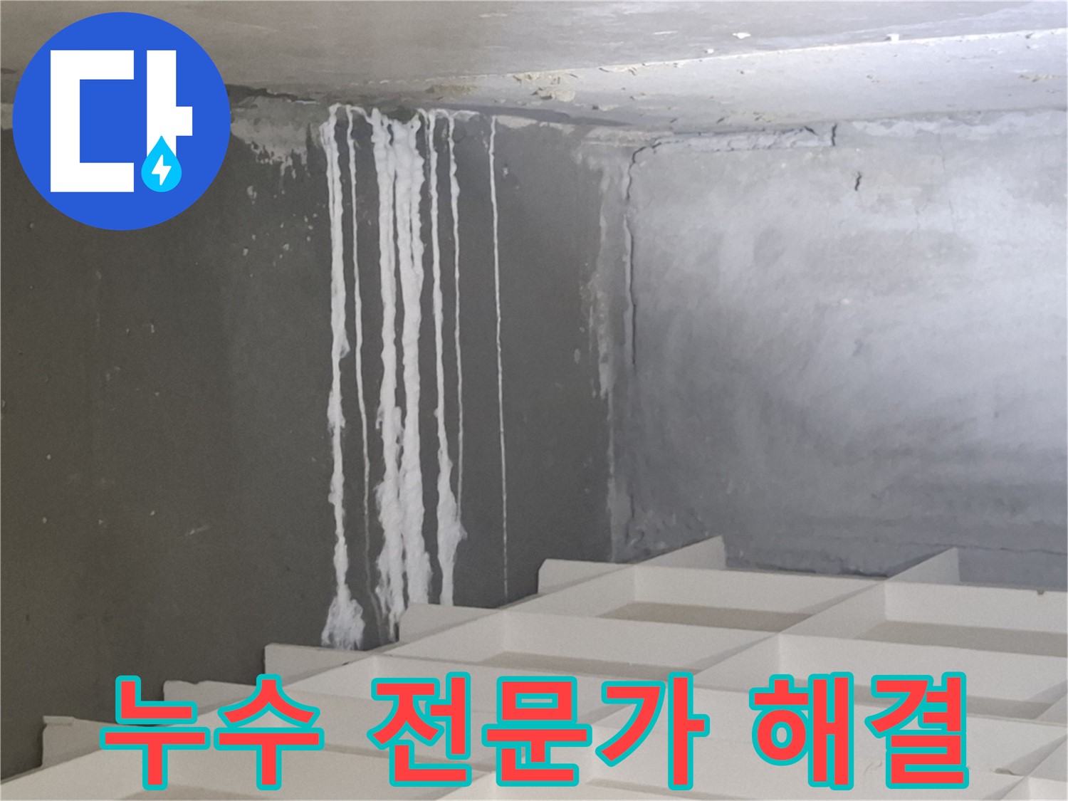 분당 누수 전문가의 삼평동 아파트 누수 해결 - 석회수 누수 완벽 차단