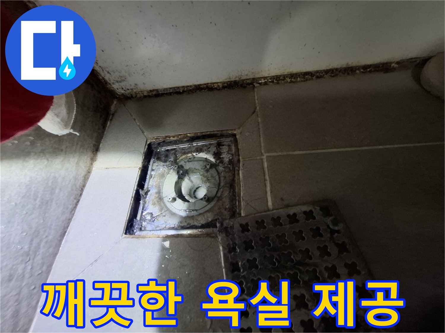 분당 봇들마을 욕실 - 곰팡이 해결 - 깨끗한 욕실