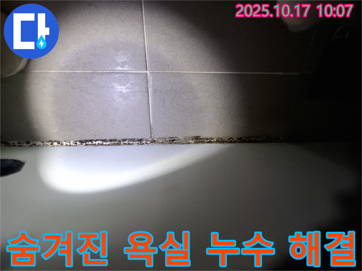 숨겨진 욕실 누수를 찾아 해결합니다 - 전문 장비와 기술로 꼼꼼하게 탐지하고 완벽하게 공사합니다.
