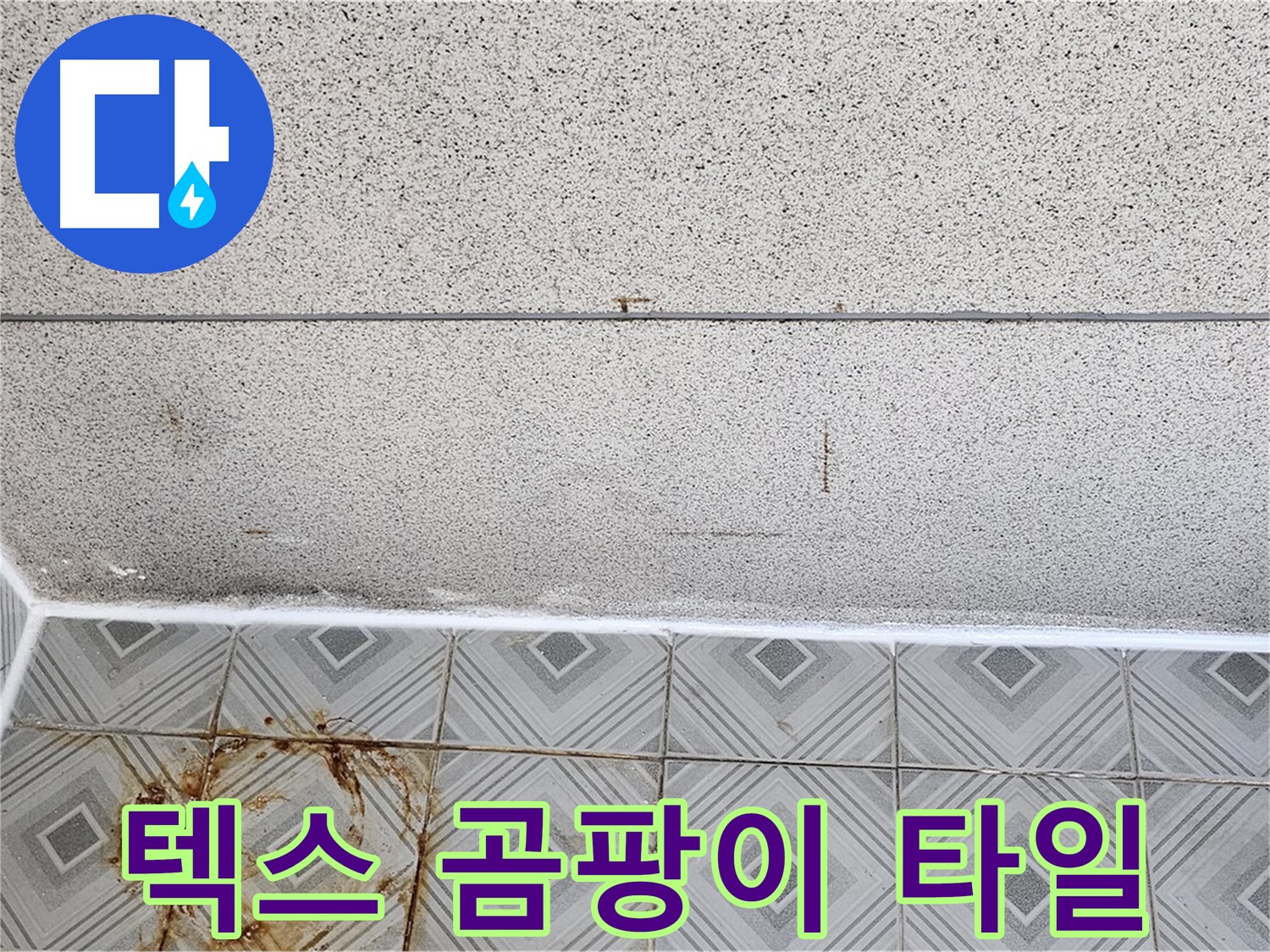 양천구 - 텍스 곰팡이 - 타일 물때 - 쾌적함 파괴