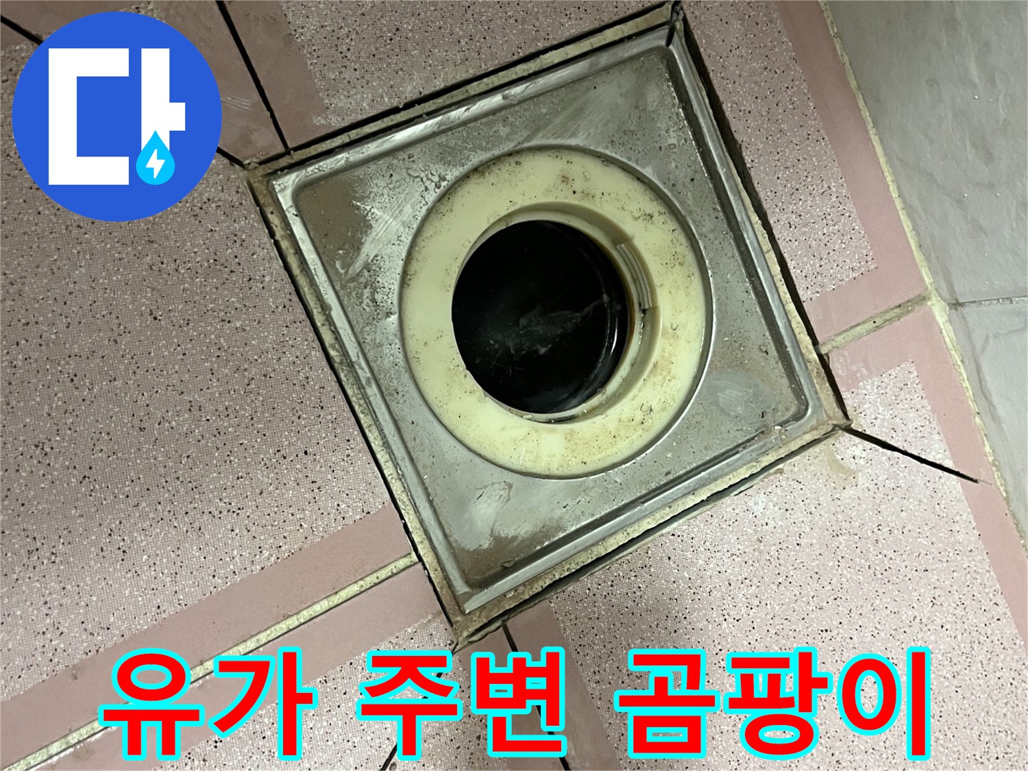 금천구-독산동 형제빌 욕실 유가 주변 곰팡이 - 습기 문제