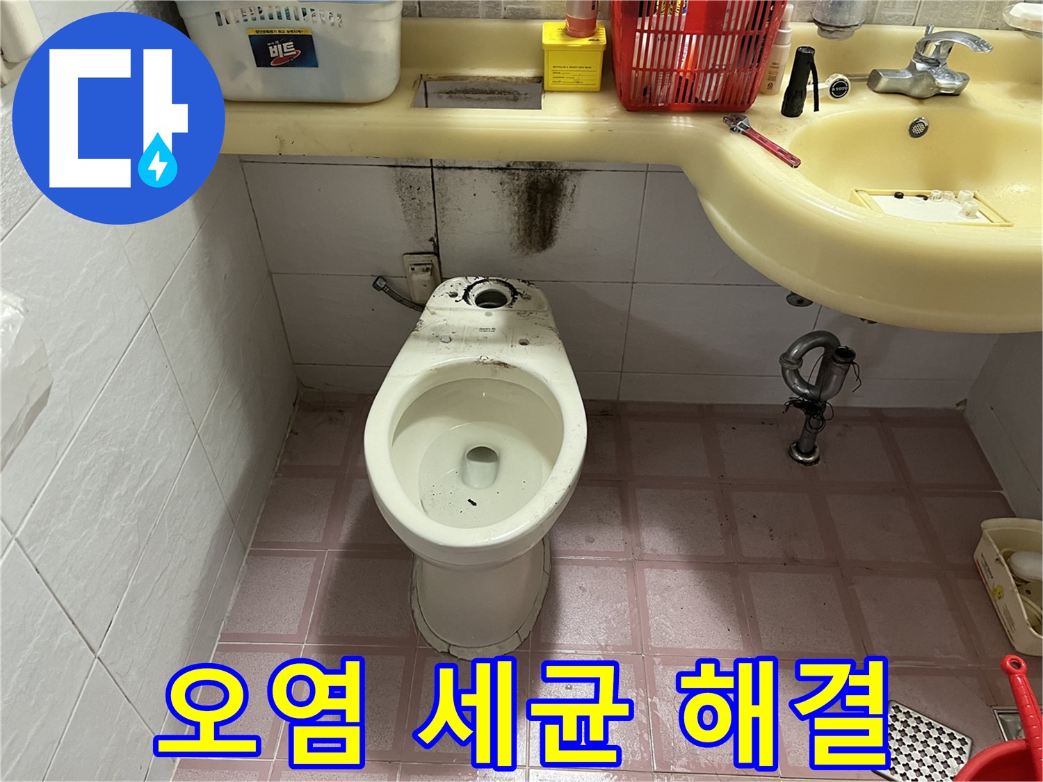 금천구 시흥동 변기 누수 - 찌든 때와 세균, 위생 해결