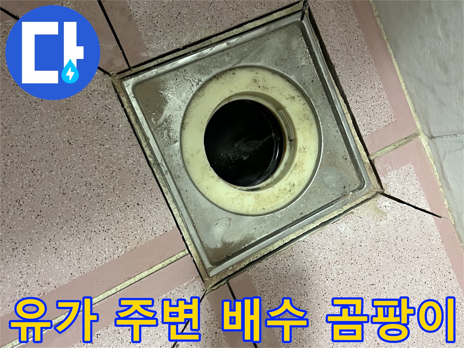 독산동 형제빌 욕실 유가 주변 배수 불량 및 곰팡이 확인