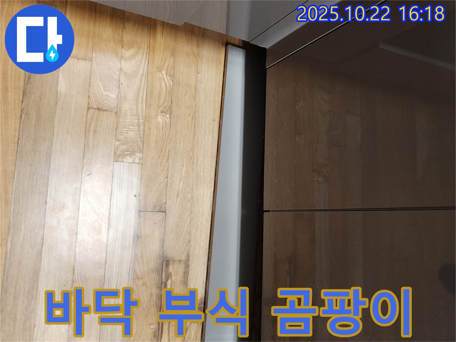 양주 용암리 주택 싱크대 하부 나무 부식 - 곰팡이 냄새 동반 시 누수를 의심하세요.