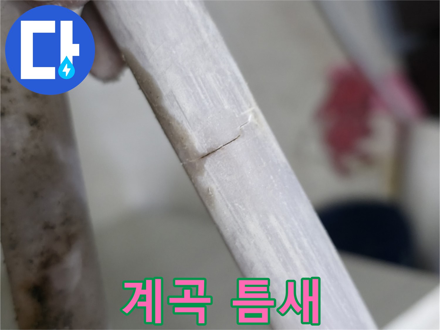 포천 빌라 - 쩍 벌어진 계곡처럼 갈라진 틈새 긴급 복구 - 신속한 틈새 복원 작업