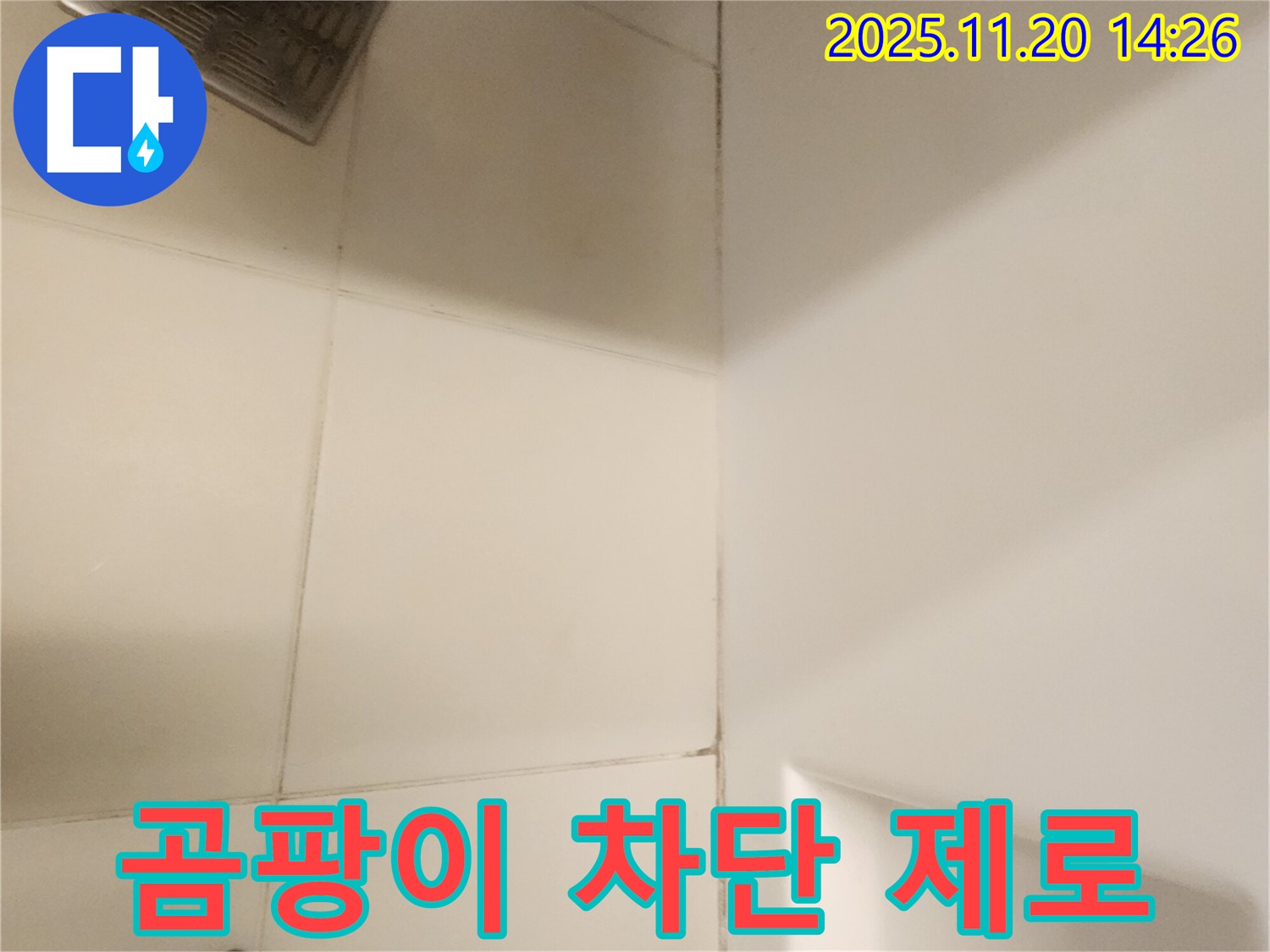 포천 가산면 욕실 - 천장 곰팡이 완벽 차단! 이제 재발 걱정은 ZERO!