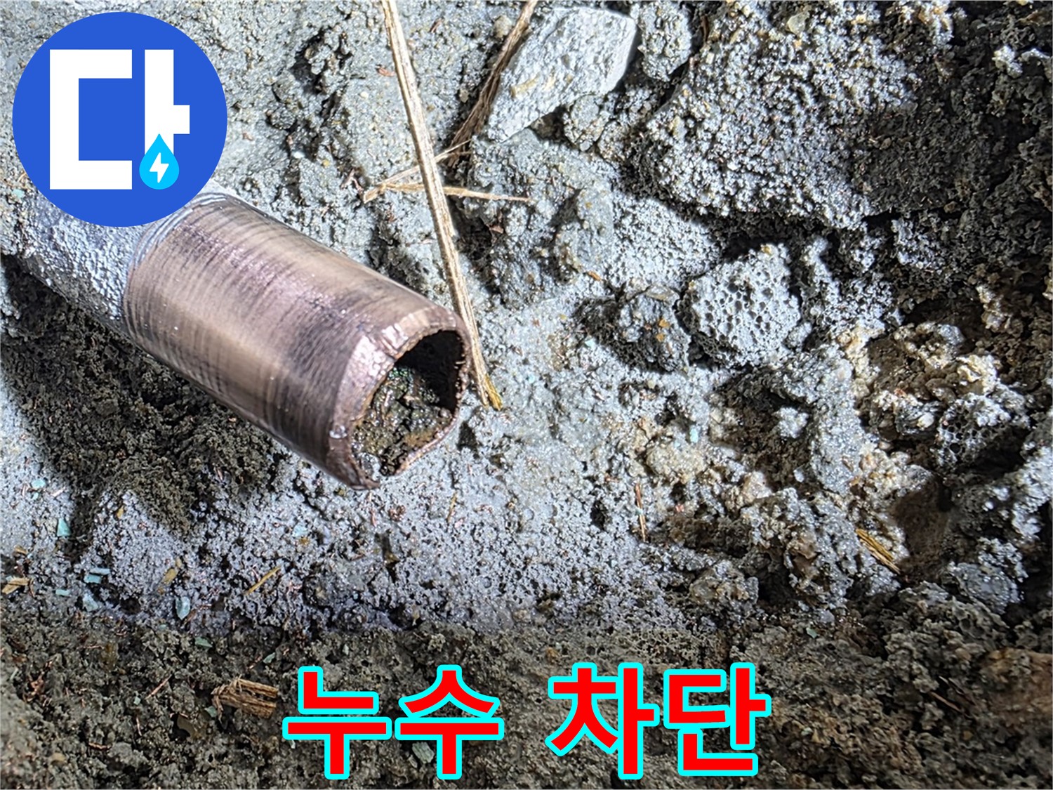 누수 차단 후 깨끗한 마감 - 완벽한 해결