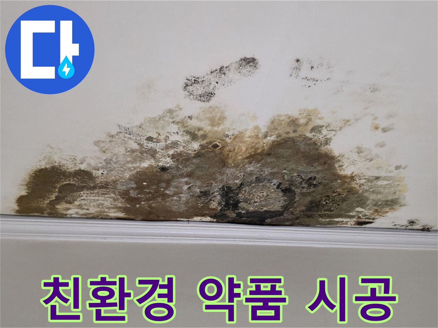 마포 용강동 현대홈타운 아파트 누수 - 곰팡이 제거, 친환경 약품 사용, 안심 시공