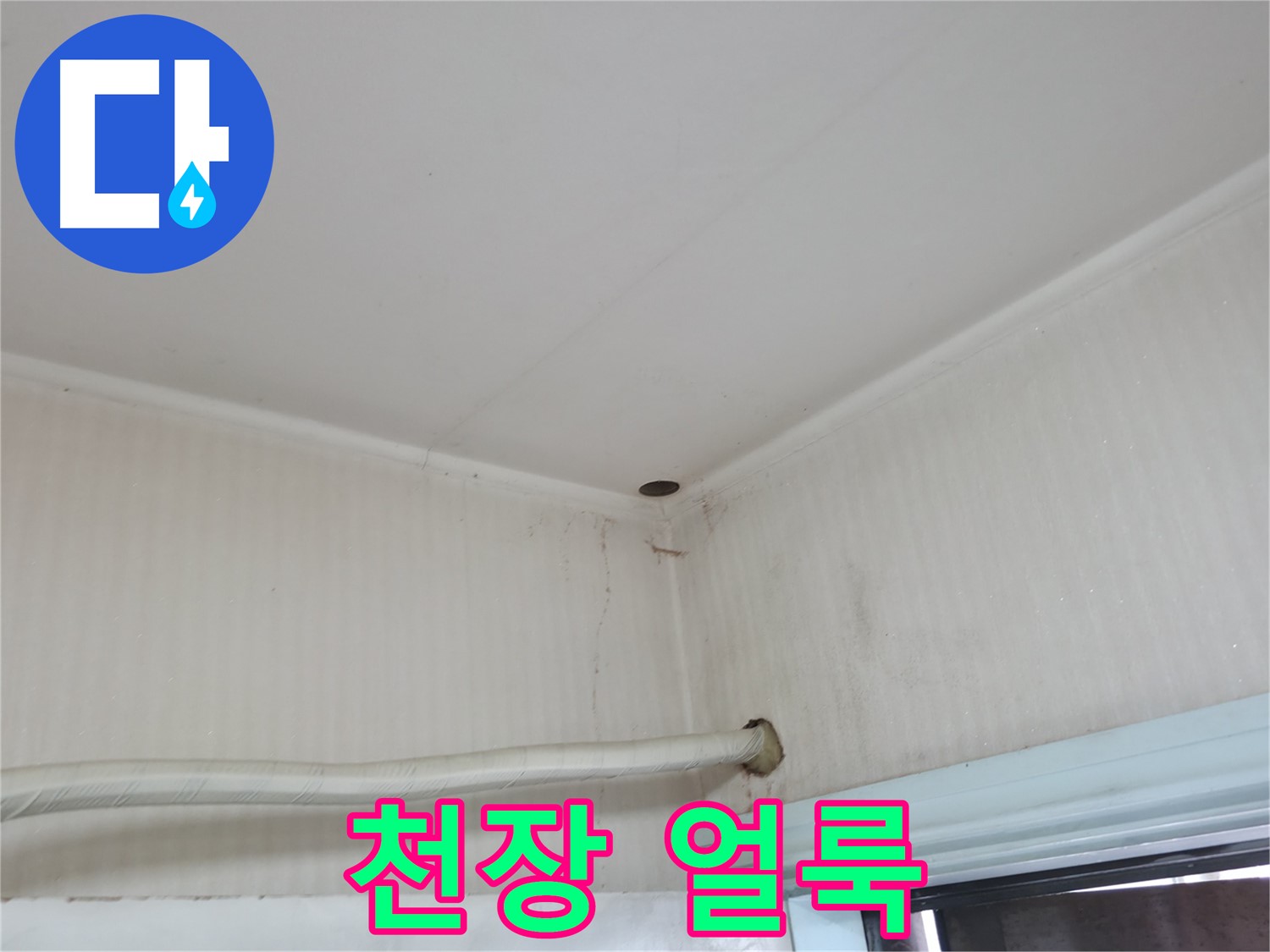 서초2동 명달로4길 천장 얼룩 - 윗집 배관 의심!