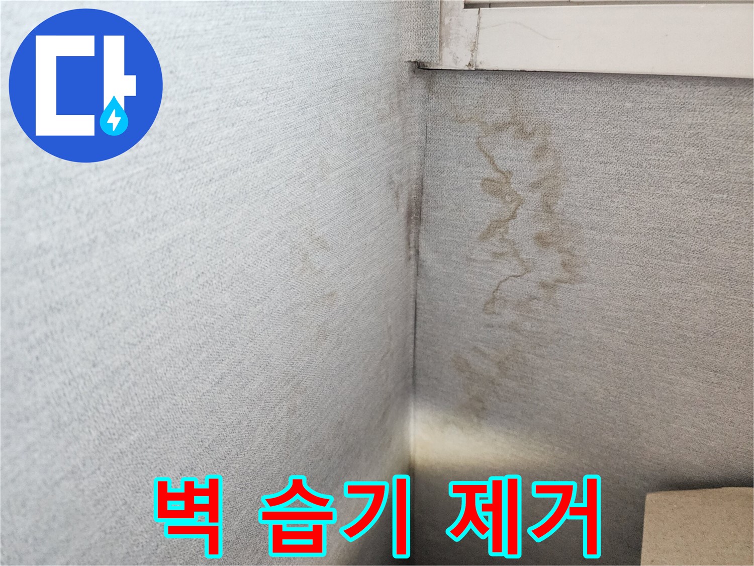 장안구 삼성아파트 누수, 벽면 습기 제거 - 깨끗하고 쾌적한 공간으로 되돌려 드립니다.