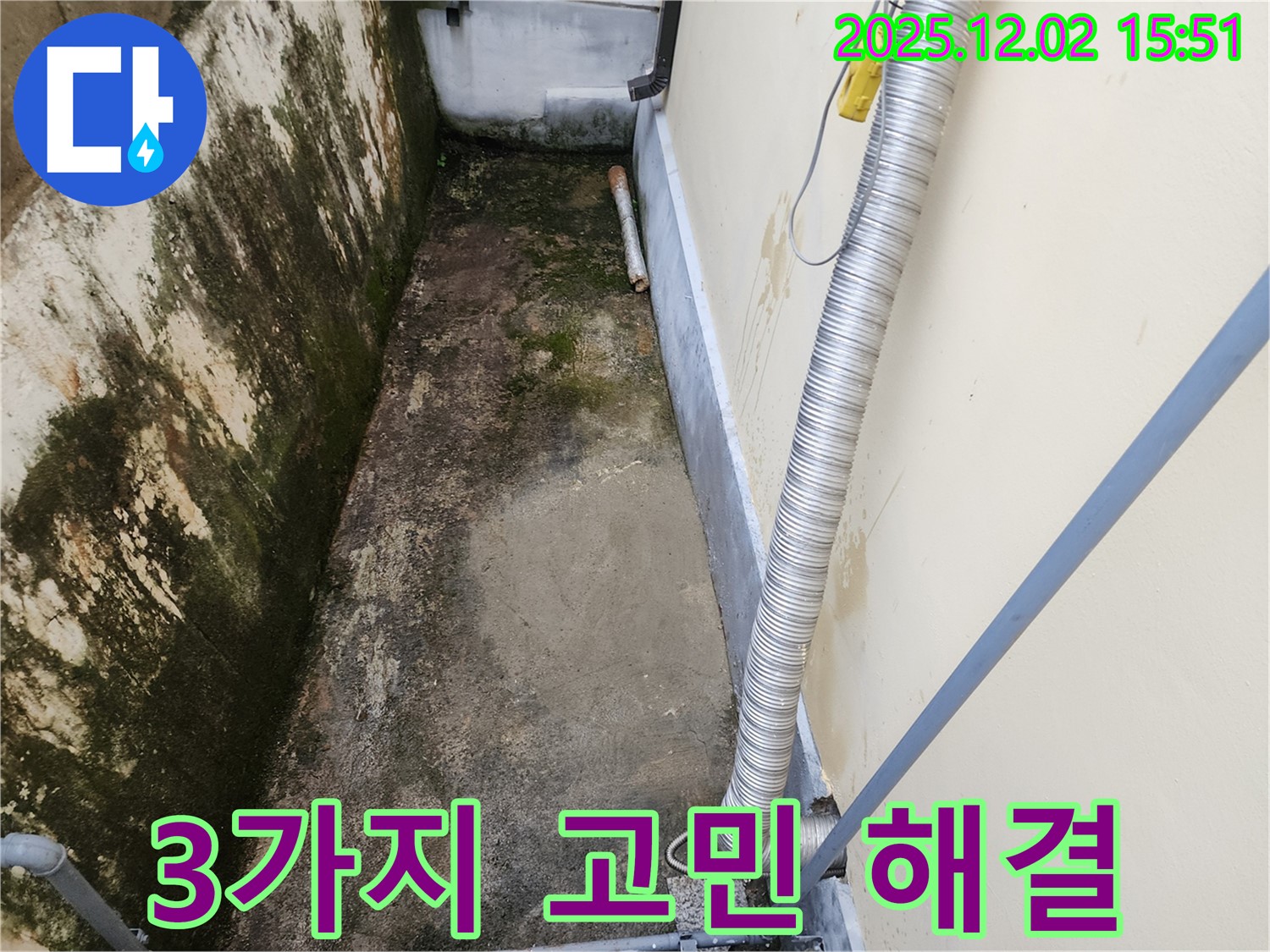 포천 좁은 공간 곰팡이 - 곰팡이, 습기, 냄새 3가지 고민 해결!