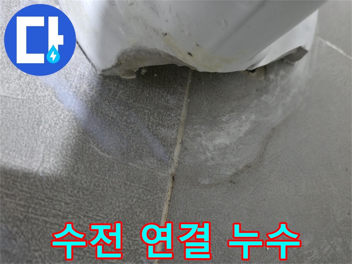 마포구 중동 건영 월드컵 아파트 욕실 타일 곰팡이 - 누수 의심 및 정밀 진단