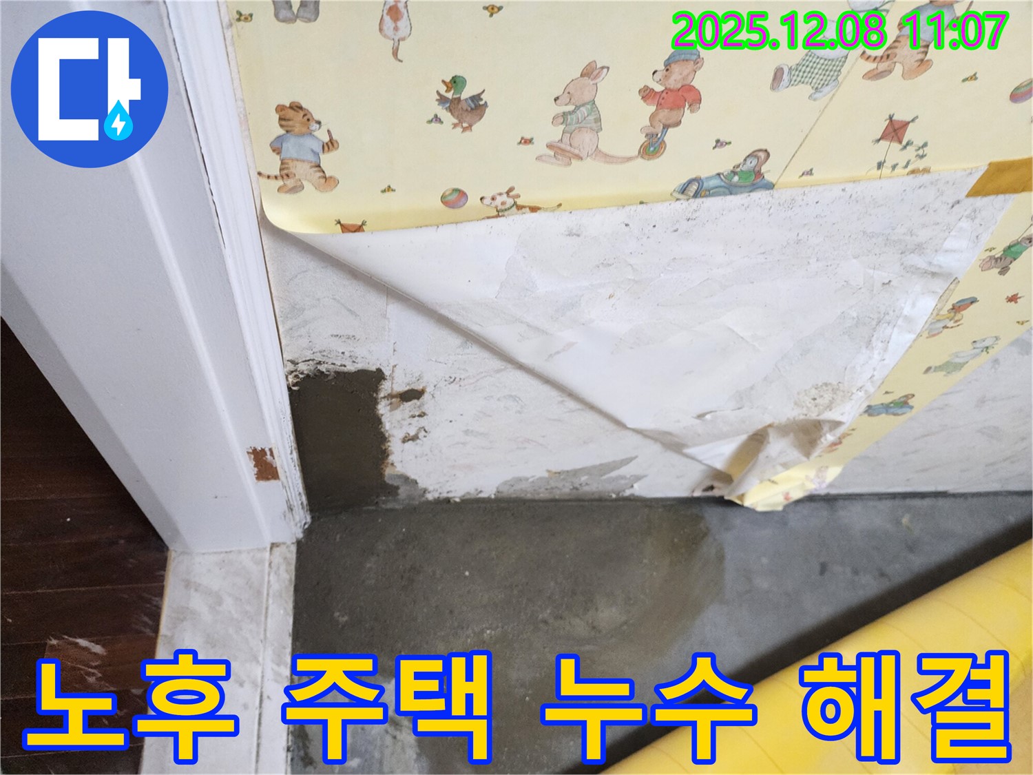 노후 주택 누수 - 낡은 배관 교체 - 안전하고 쾌적한 주거 환경