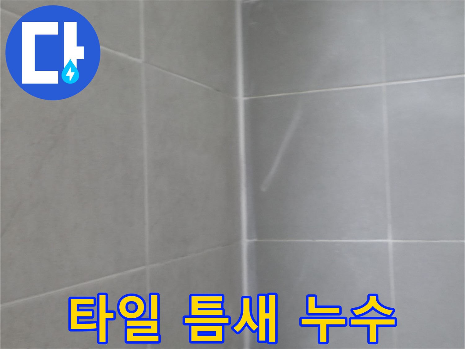 향남 욕실 타일 틈새 누수 - 작은 틈새도 놓치지 않고 완벽하게 차단합니다.