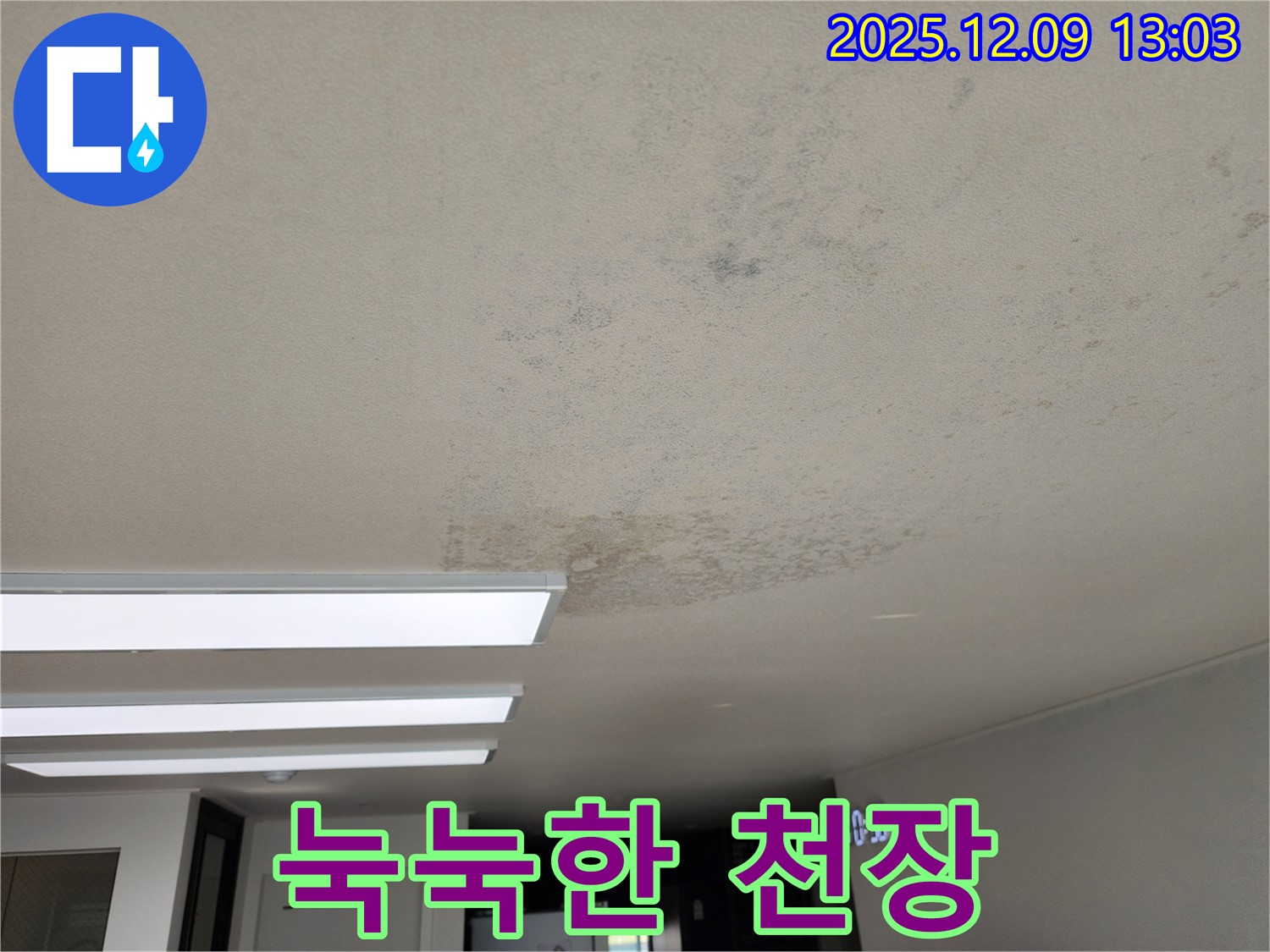 포천 영중면 성동리 - 눅눅한 천장 습기 문제