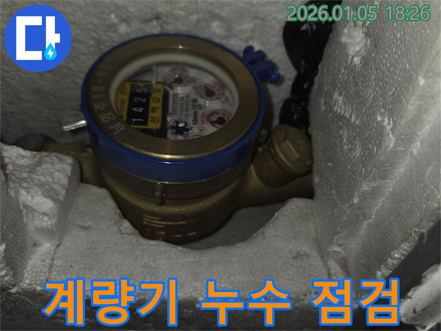수도 계량기 주변 누수 점검 - 진건읍 누수 전문가의 꼼꼼한 손길